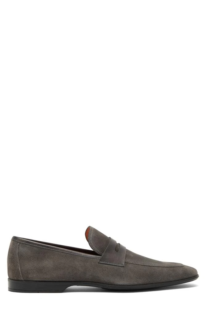商品Magnanni|Vince Suede Penny Loafer,价格¥1821,第3张图片详细描述