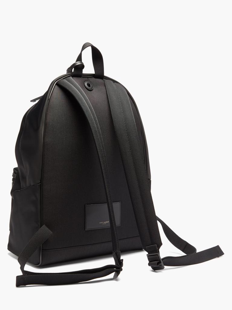 商品Yves Saint Laurent|City leather-trimmed nylon backpack,价格¥7157,第6张图片详细描述