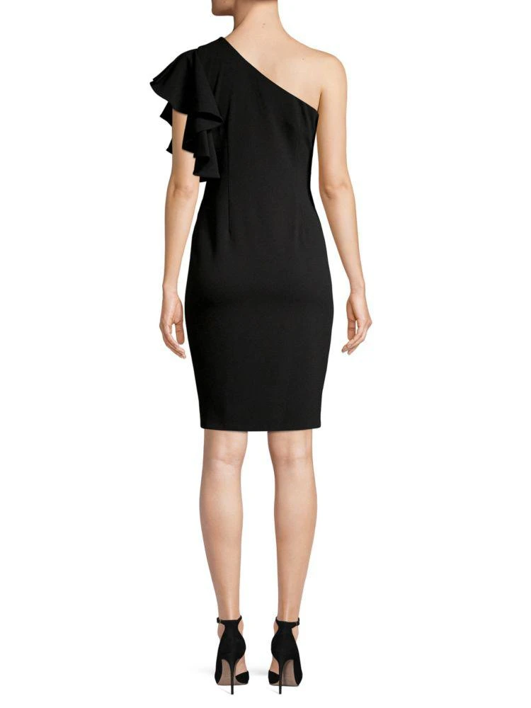 商品Calvin Klein|Ruffled Sheath Dress,价格¥554,第2张图片详细描述