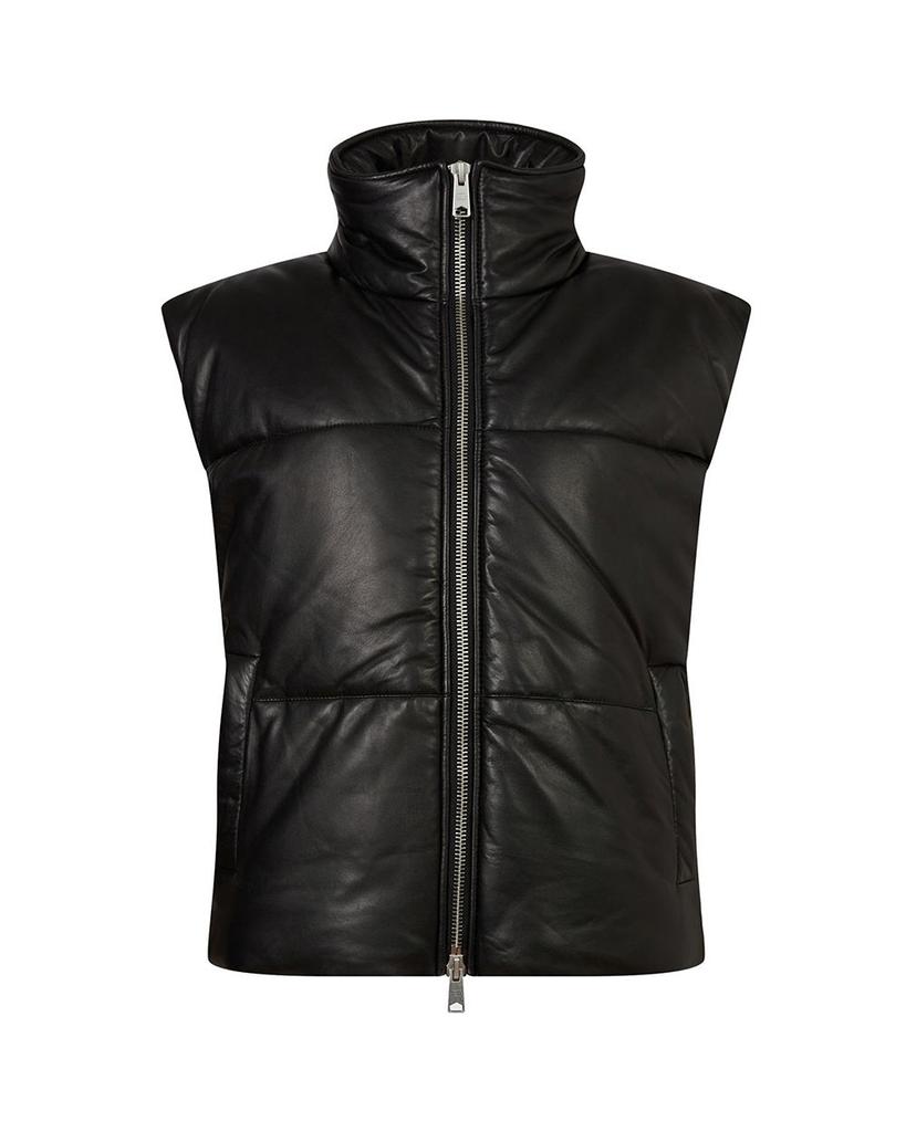 Bradbury Leather Puffer Vest商品第6张图片规格展示