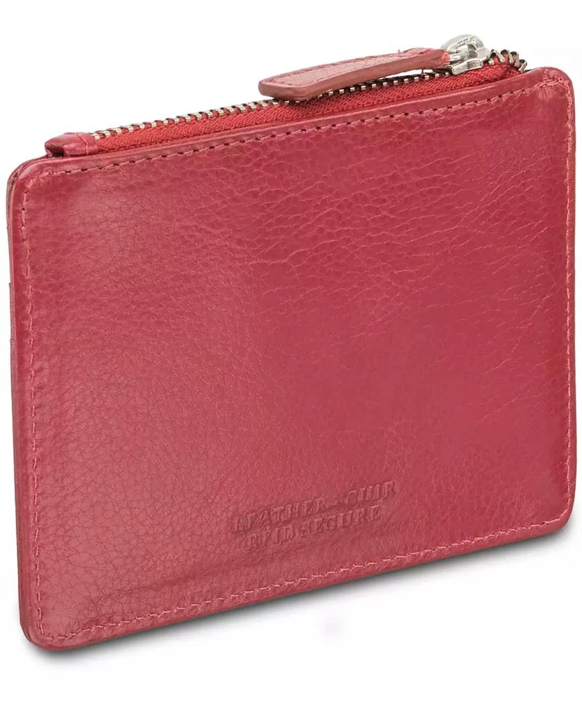 商品Mancini Leather Goods|Men's Equestrian2 Collection RFID Secure Card Case and Coin Pocket,价格¥214,第3张图片详细描述