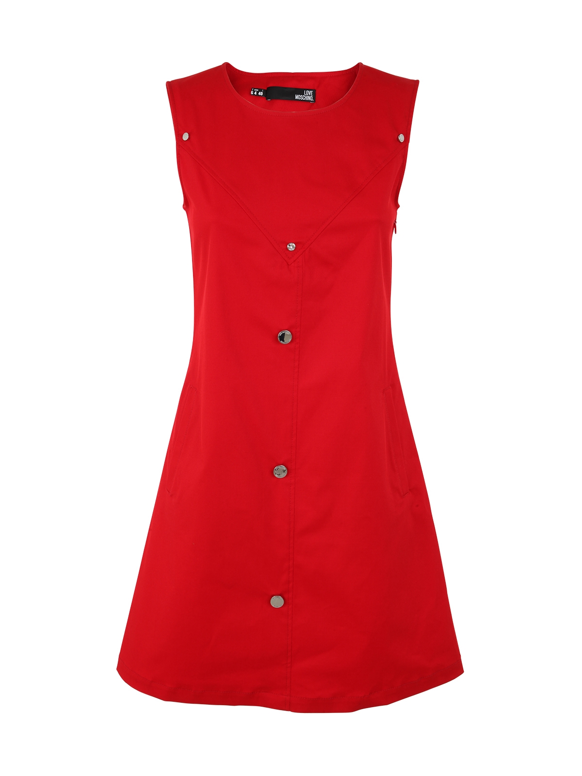 Love Moschino 女士连衣裙 WVJ7101S3955P00 红色商品第1张图片规格展示