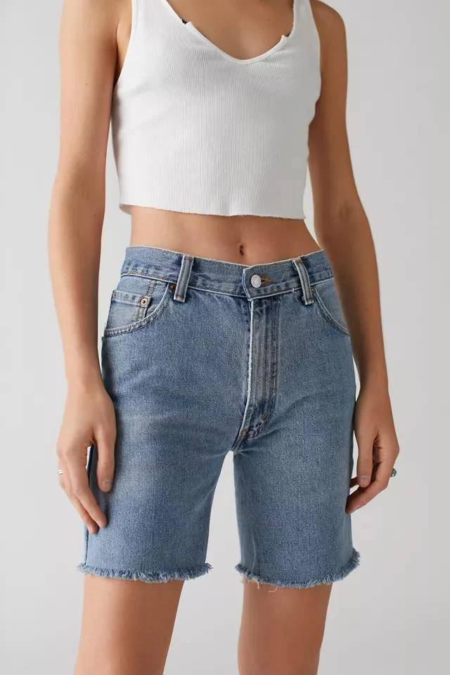 商品Urban Outfitters|Urban Renewal Remade Levi's Bermuda Denim Short,价格¥225,第4张图片详细描述