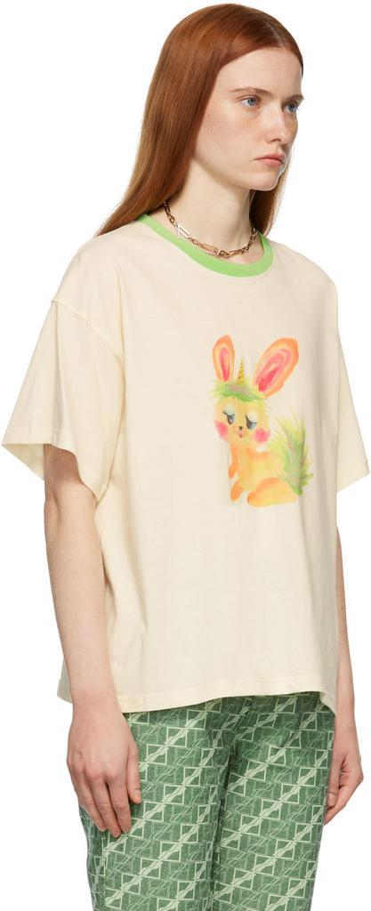 商品We11done|Off-White & Green Monster T-Shirt,价格¥1781,第4张图片详细描述