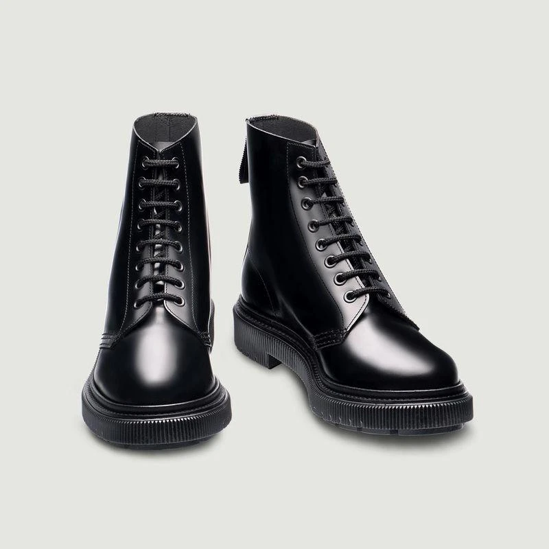 商品Adieu Paris|Type 129 Adieu x Etudes leather boots Black ADIEU,价格¥3284,第2张图片详细描述