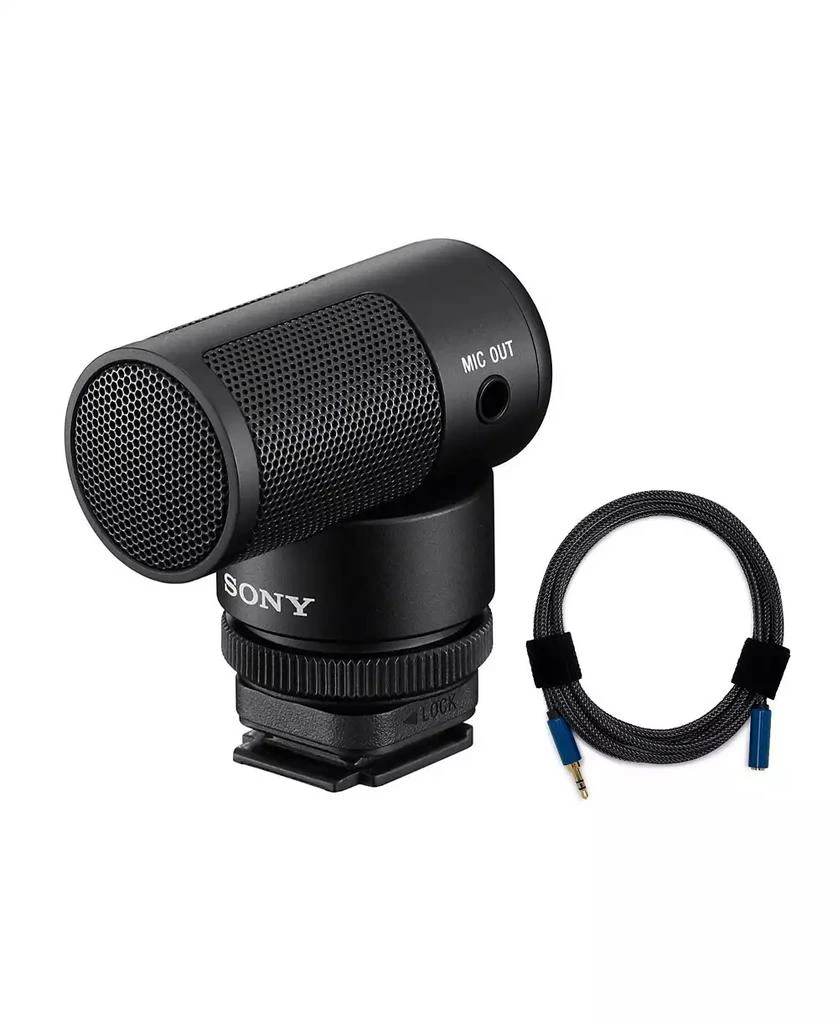 商品SONY|Vlogger Shotgun Microphone with MI Shoe and 3.5mm Male-Female Audio Cable,价格¥1157,第1张图片