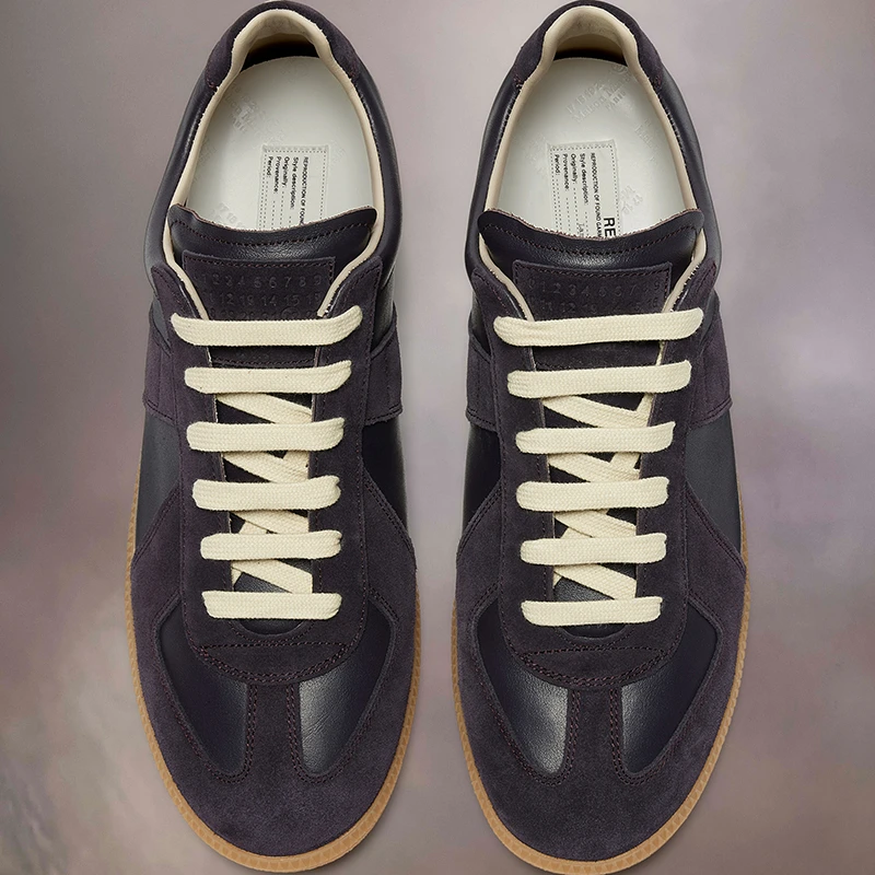 Maison Margiela/马丁·马吉拉 女士茄紫色小牛皮运动鞋 商品
