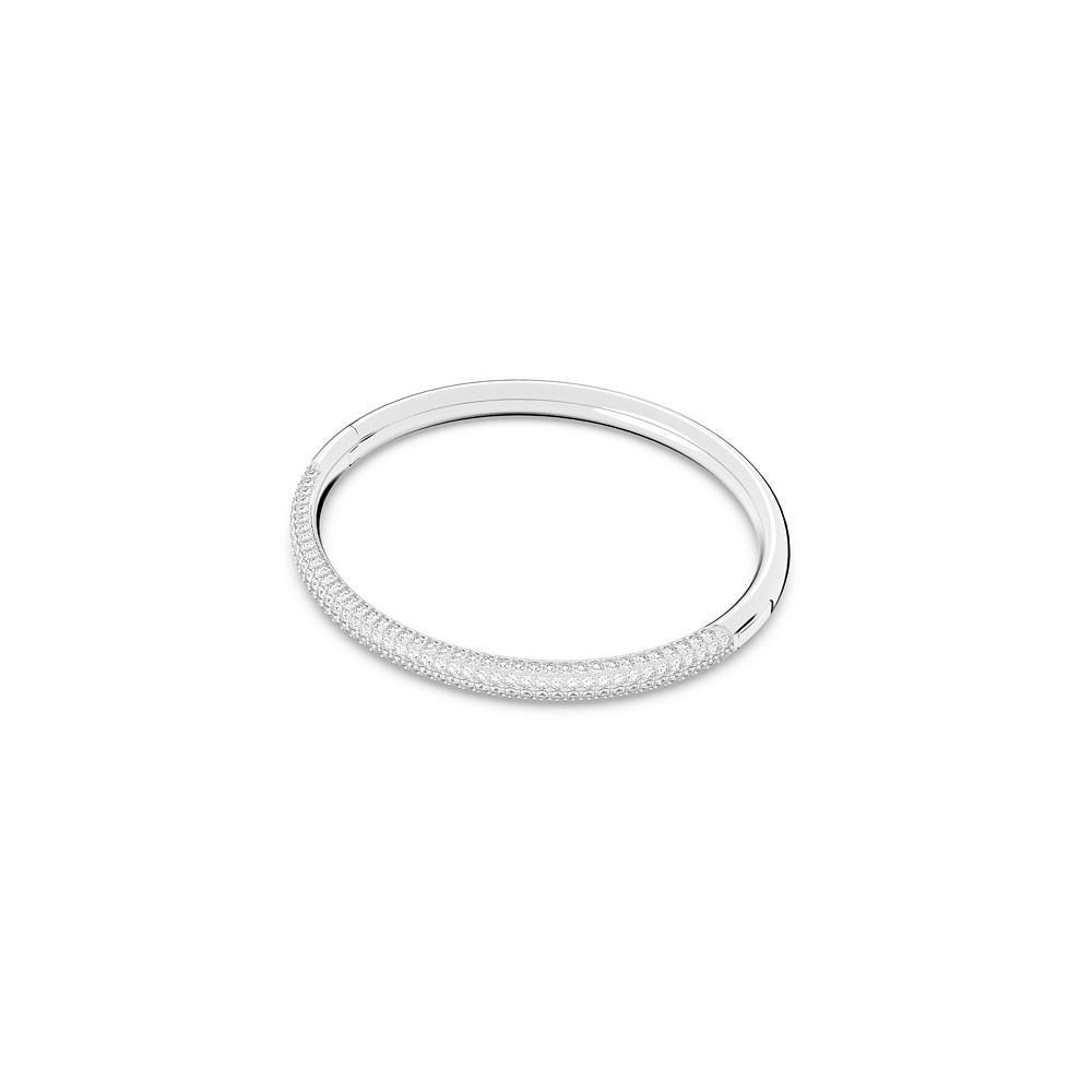 Stone Rhodium Plated Bangle商品第2张图片规格展示
