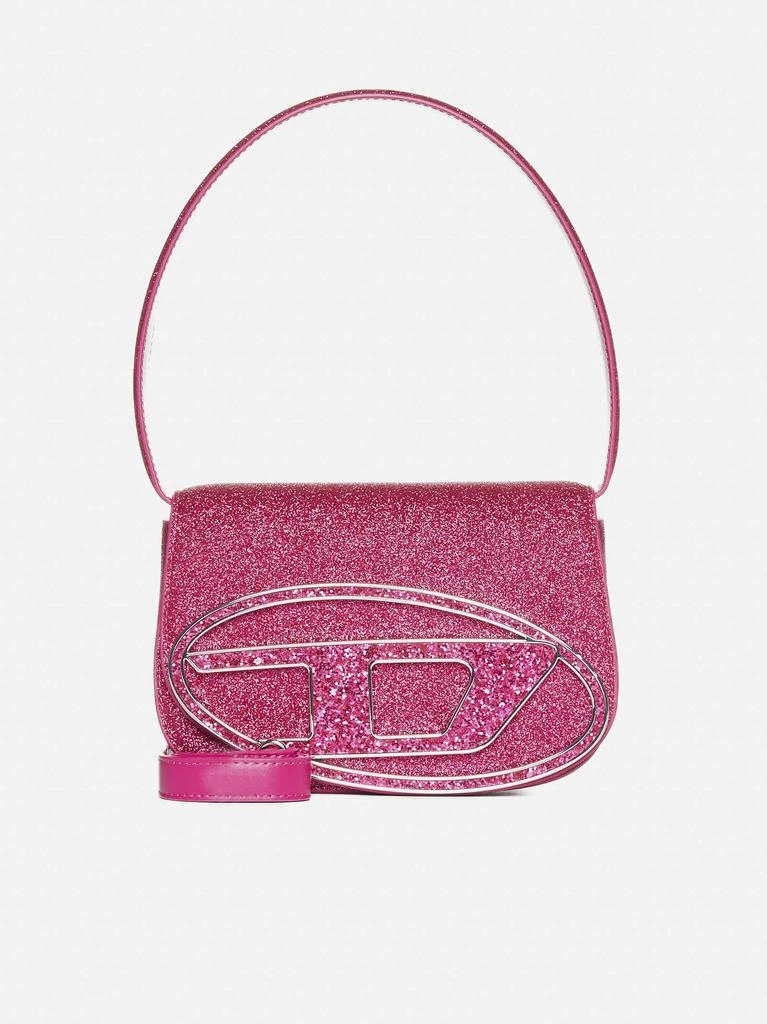 商品Diesel|1DR glitter leather shoulder bag,价格¥3921,第1张图片