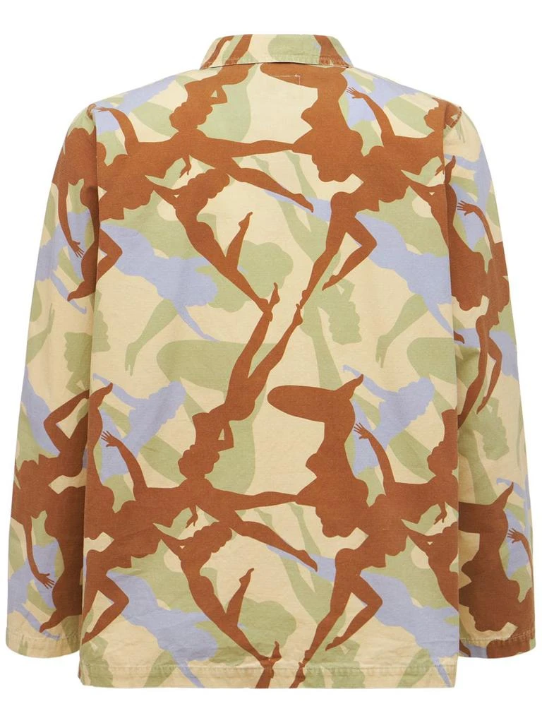 商品A NEW BRAND|Camo Pin Up Printed Cotton Combat Jacket,价格¥614,第5张图片详细描述