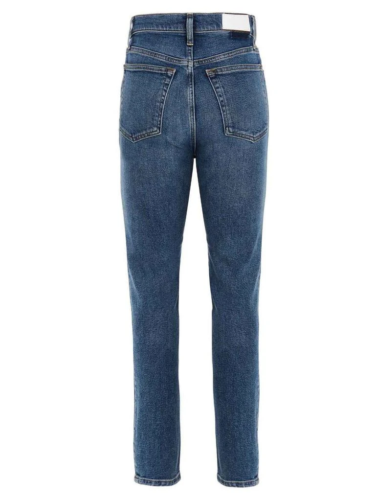 商品Re/Done|RE/DONE Mid-Rise Skinny Jeans,价格¥1784,第2张图片详细描述