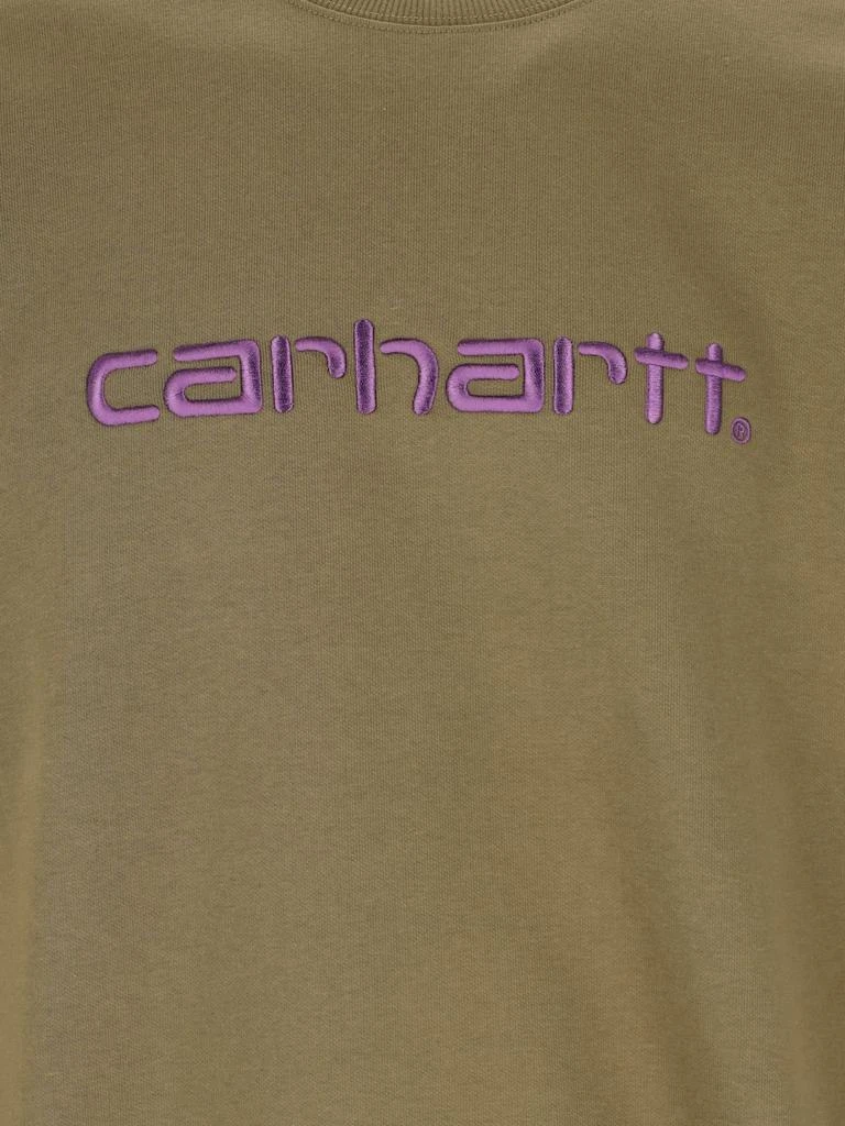 商品Carhartt WIP|Carhartt WIP Logo Embroidered Crewneck Sweatshirt,价格¥564,第4张图片详细描述