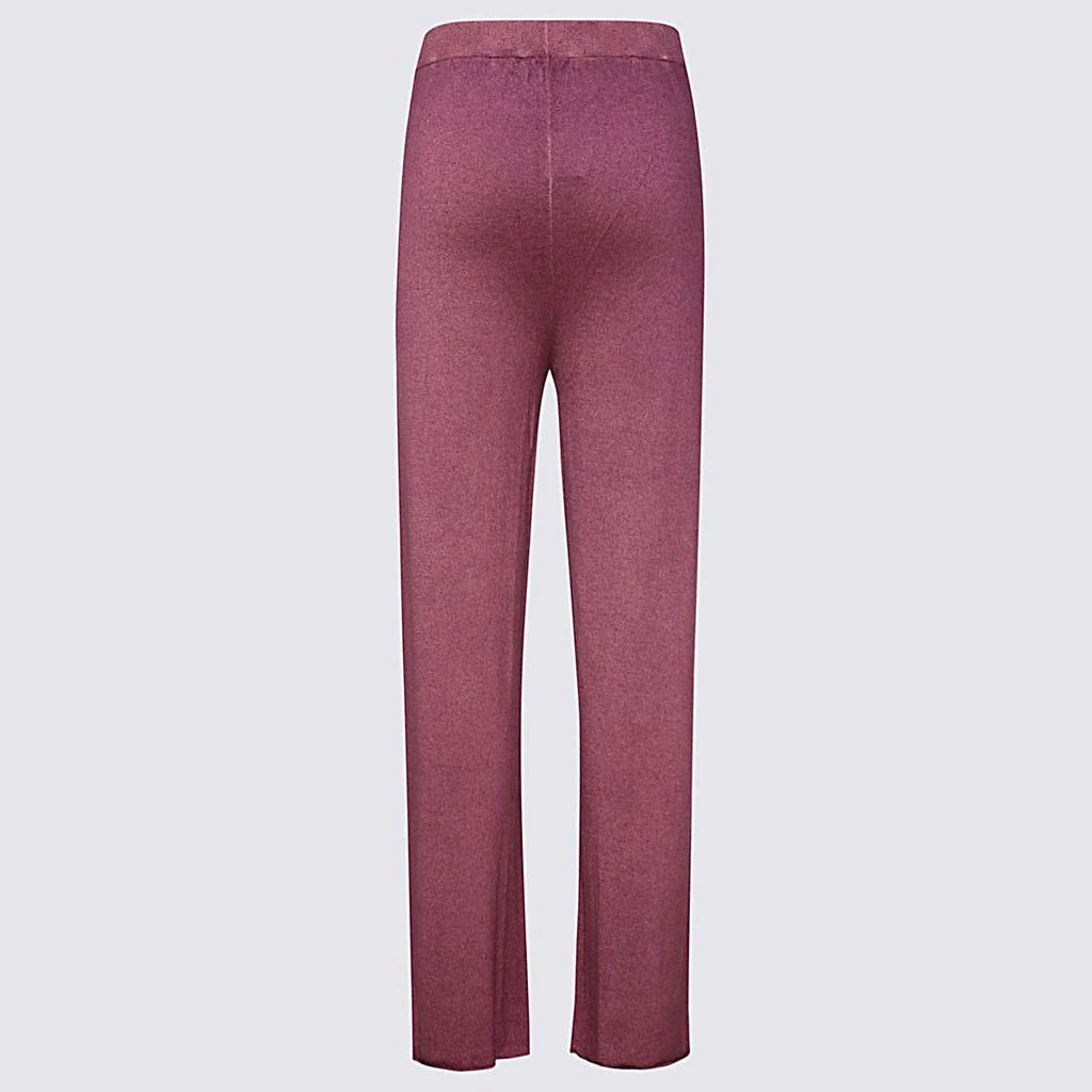 商品MAJESTIC FILATURES|MAJESTIC FILATURES PRUNE CASHMERE PANTS,价格¥1700,第2张图片详细描述