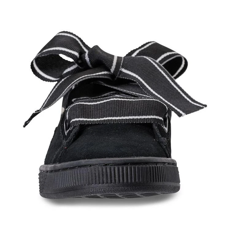 商品Puma|Heart 麂皮丝带运动鞋,价格¥250,第3张图片详细描述