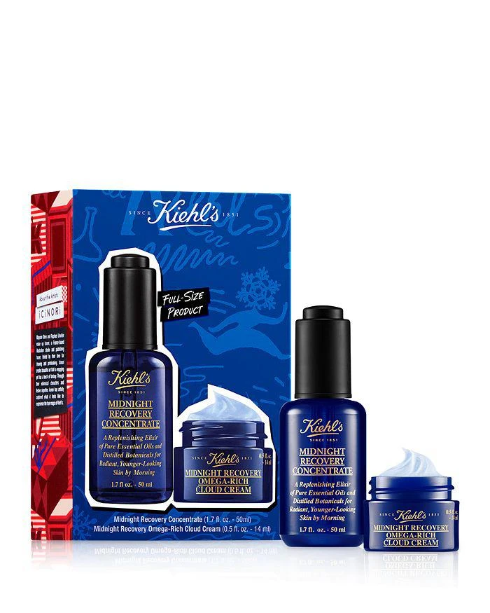 商品Kiehl's|Midnight Miracles Skincare Set ($105 value),价格¥377,第1张图片