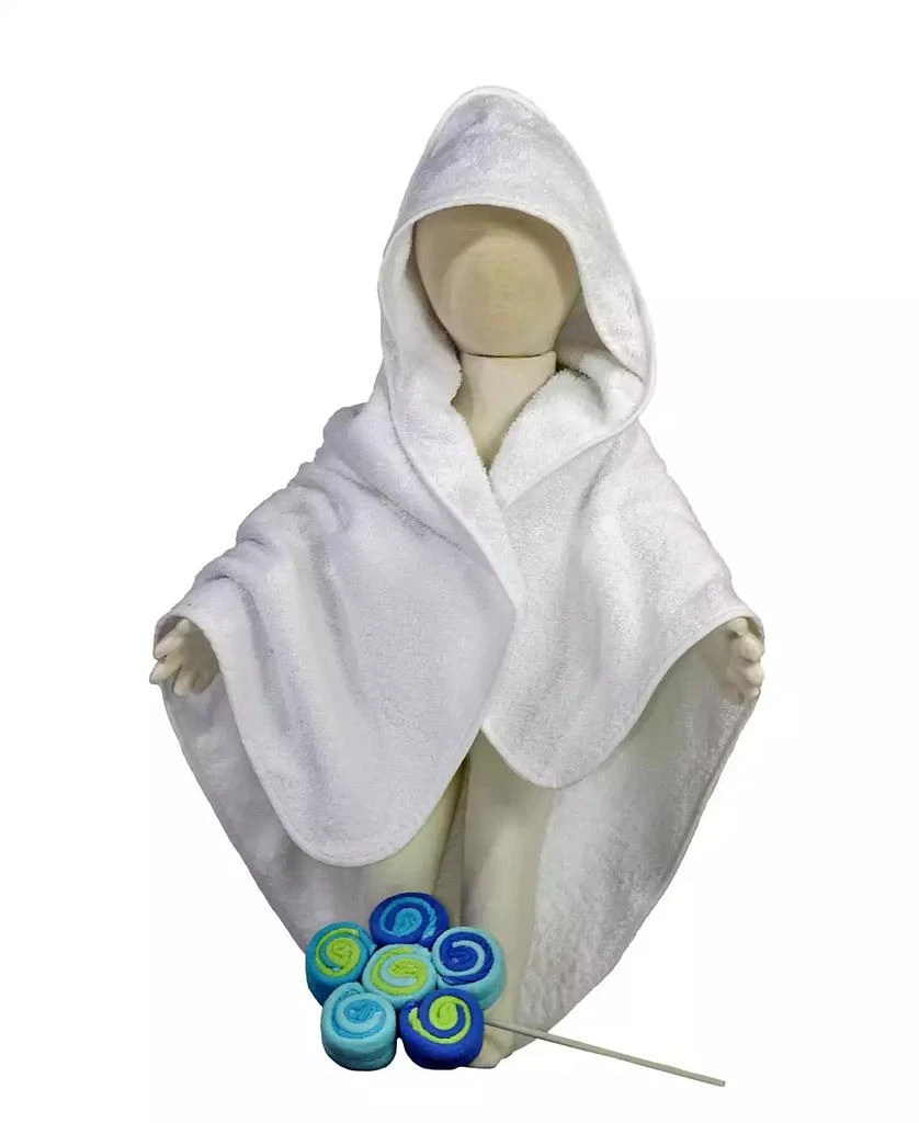 商品Baby Mode Signature|3 Stories Trading Terry Cloth Hooded Baby Towel And 12 Washcloth Gift Set,价格¥240,第2张图片详细描述