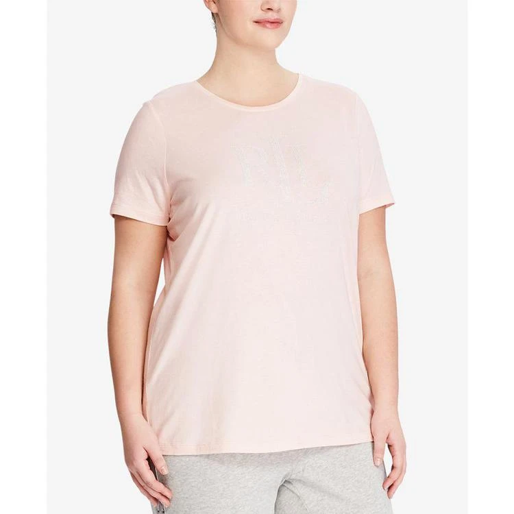 商品Ralph Lauren|Plus Size Logo T-Shirt,价格¥193,第2张图片详细描述