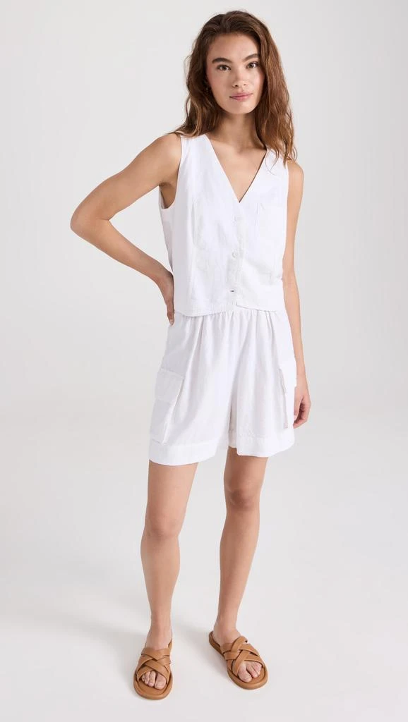 商品Stateside|Linen Pocket Vest,价格¥592,第4张图片详细描述