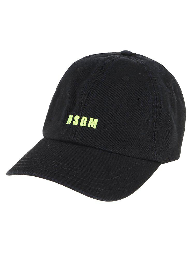 MSGM Micro Logo Embroidered Baseball Hat商品第1张图片规格展示