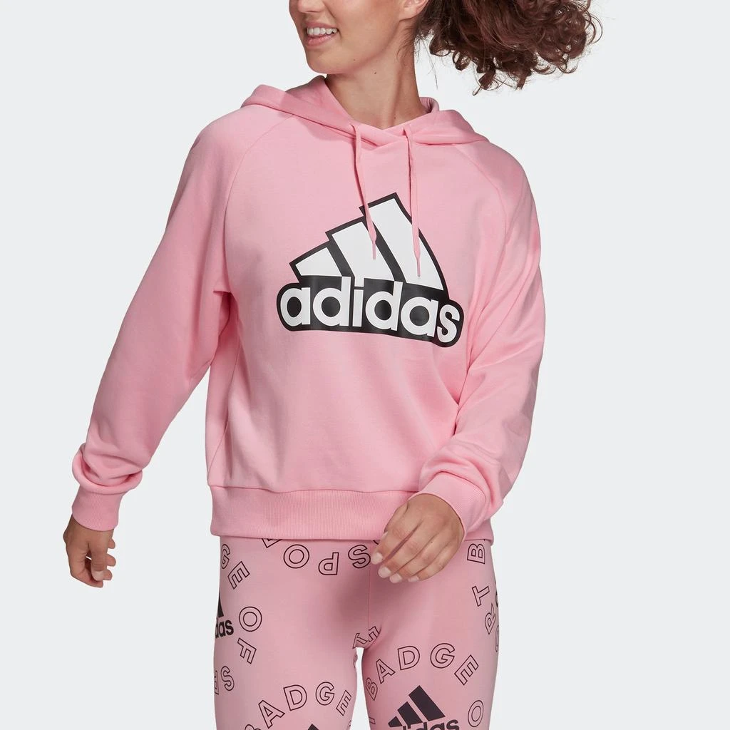 Women's adidas Essentials Outlined Logo Hoodie 商品