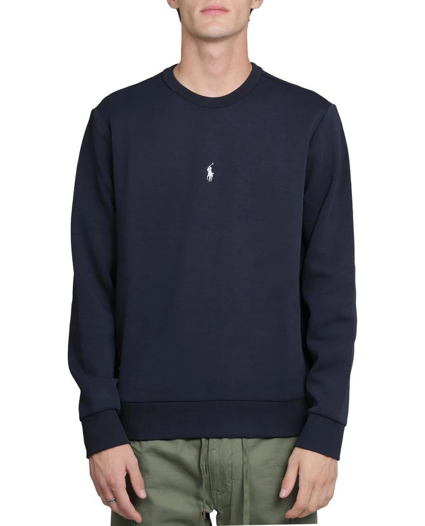 商品Ralph Lauren|Polo Ralph Lauren Logo Embroidered Crewneck Sweatshirt,价格¥931,第1张图片