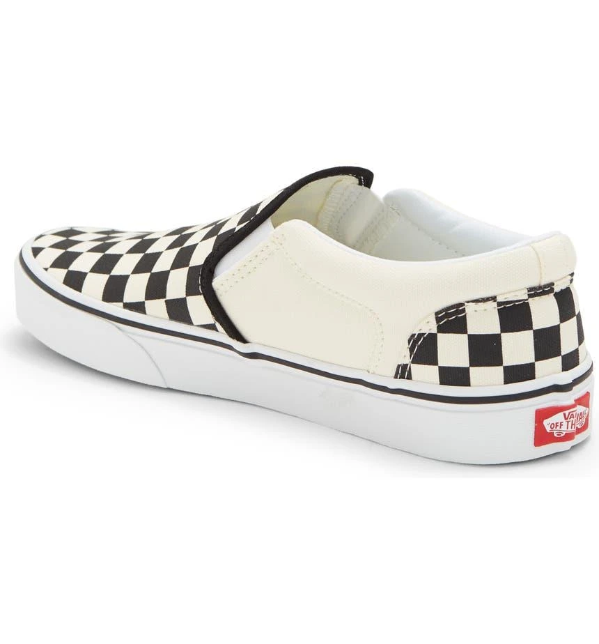 商品Vans|Asher V Slip-On Checkerboard Sneaker,价格¥326,第2张图片详细描述