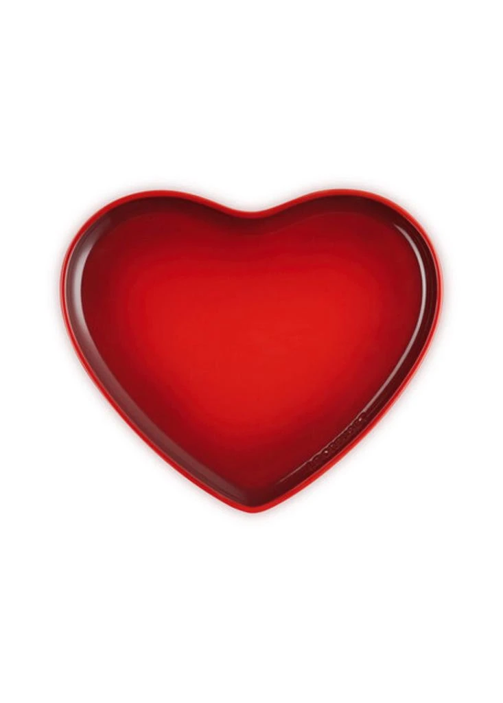 Stoneware heart serving platter 32cm 商品