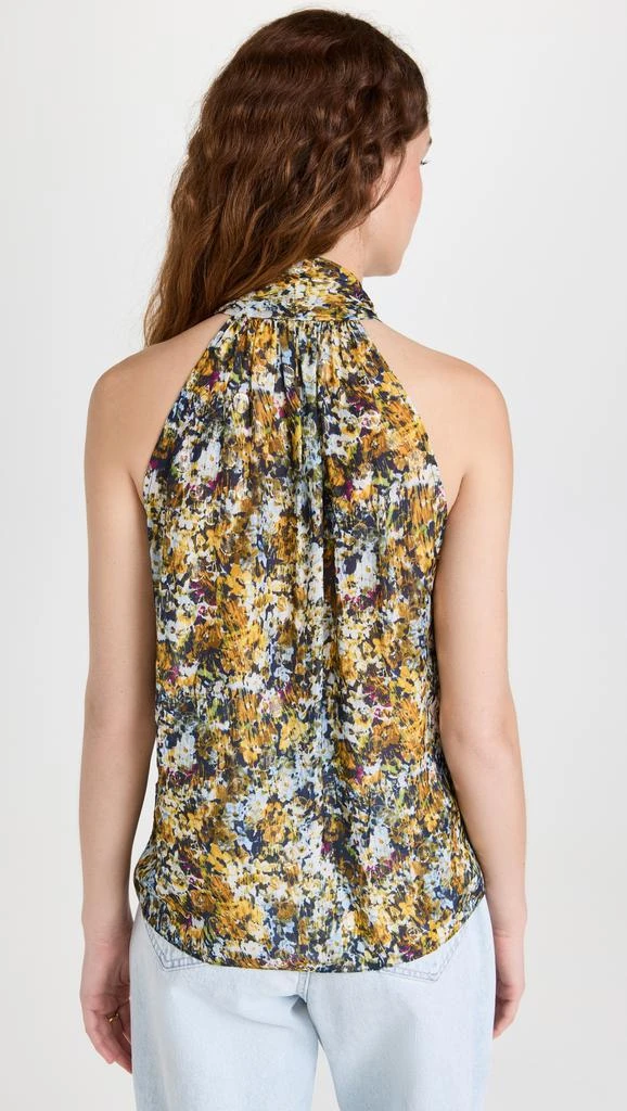商品PRABAL GURUNG|Prabal Gurung 无袖绑带领口女式衬衫,价格¥1551,第3张图片详细描述