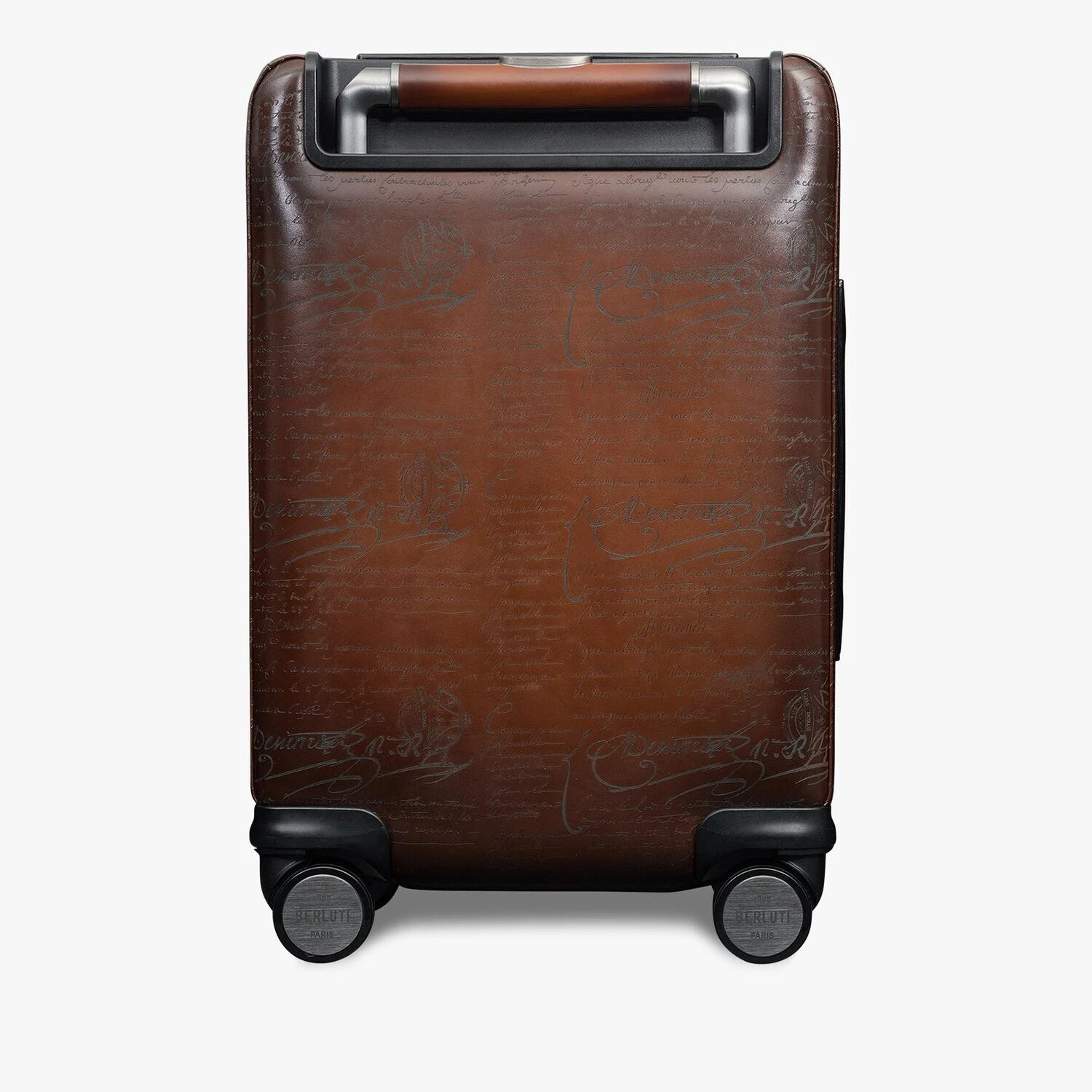 【预售】 伯鲁提 24秋冬 男士 旅行箱 Formula 1005 Scritto Leather Rolling Suitcase FORMULA__1005__NEO-V2_ML6 商品