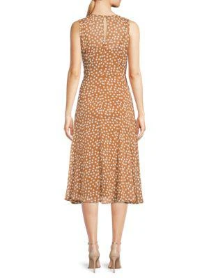 商品Calvin Klein|Polka Dot Wrap Dress,价格¥191,第2张图片详细描述