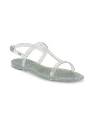 商品Stuart Weitzman|Millie Jelly Flat Sandals,价格¥147,第2张图片详细描述