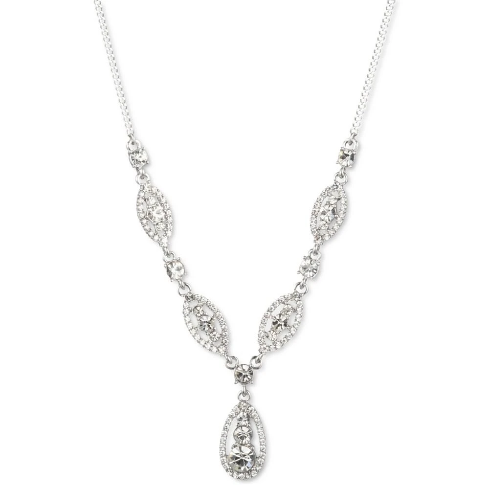 商品Givenchy|Crystal Trio Lariat Necklace, 16" + 3" extender,价格¥500,第1张图片