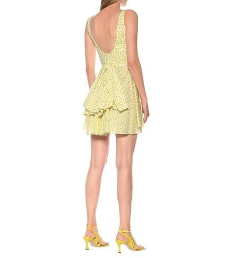 商品CAROLINE CONSTAS|Kylie printed cotton minidress,价格¥4212,第3张图片详细描述