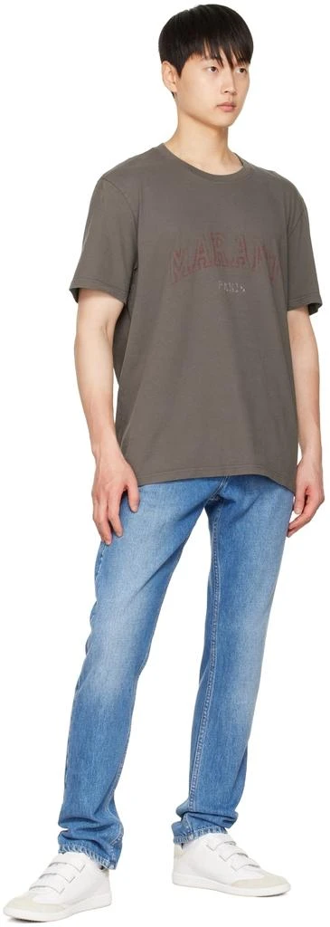 商品Isabel Marant|Gray Honore T-Shirt,价格¥921,第4张图片详细描述