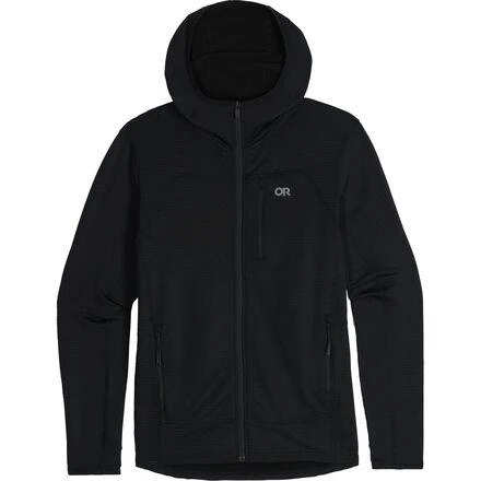 商品Outdoor Research|Vigor Grid Fleece Full-Zip Hooded Jacket - Men's,价格¥990,第3张图片详细描述