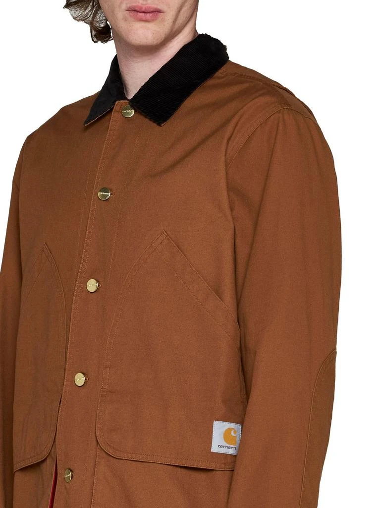 商品Carhartt WIP|Carhartt WIP Buttoned Long-Sleeved Shirt Jacket,价格¥1487,第5张图片详细描述