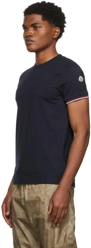 商品Moncler|海军蓝圆领 T 恤,价格¥2406,第4张图片详细描述