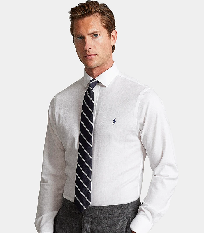 商品【商品预售7天】 Ralph Lauren|Ralph Lauren 男士衬衫 712886746003 白色,价格¥1099,第3张图片详细描述