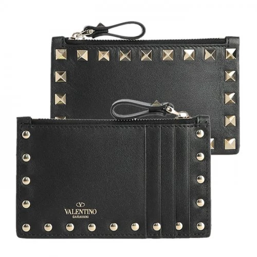 商品Valentino|VALENTINO 男士黑色卡夹 XW2P0548-BOL-0NO,价格¥1703,第1张图片
