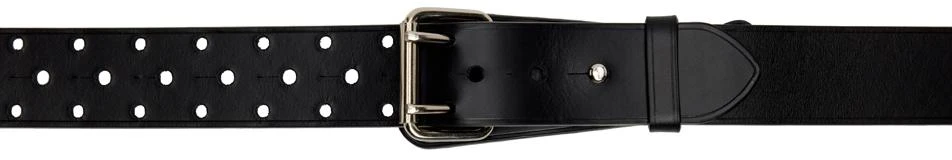 商品Lemaire|Black Large Double Tongue Belt,价格¥1147,第1张图片