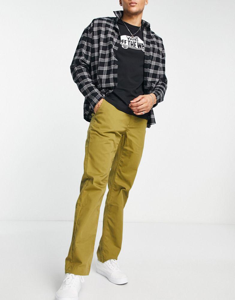 商品Vans|Vans authentic relaxed chino trousers in brown,价格¥347,第5张图片详细描述