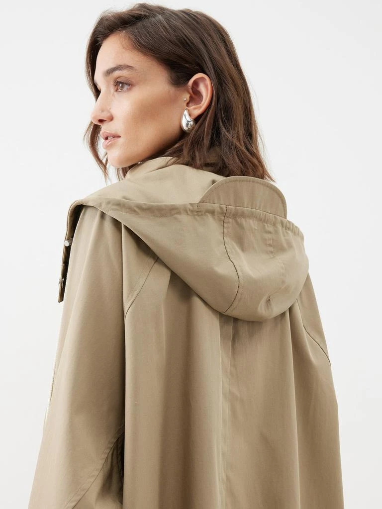 商品Lemaire|Gabardine cotton patch pockets raincoat,价格¥7087,第3张图片详细描述