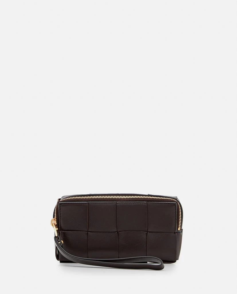 商品Bottega Veneta|LEATHER PHONE POUCH,价格¥7587,第1张图片