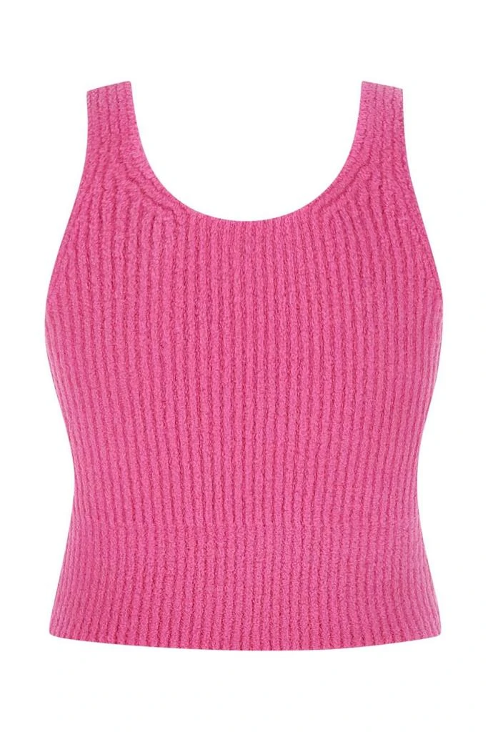 商品Alexander Wang|T By Alexander Wang Round Neck Knitted Tank Top,价格¥1725,第2张图片详细描述