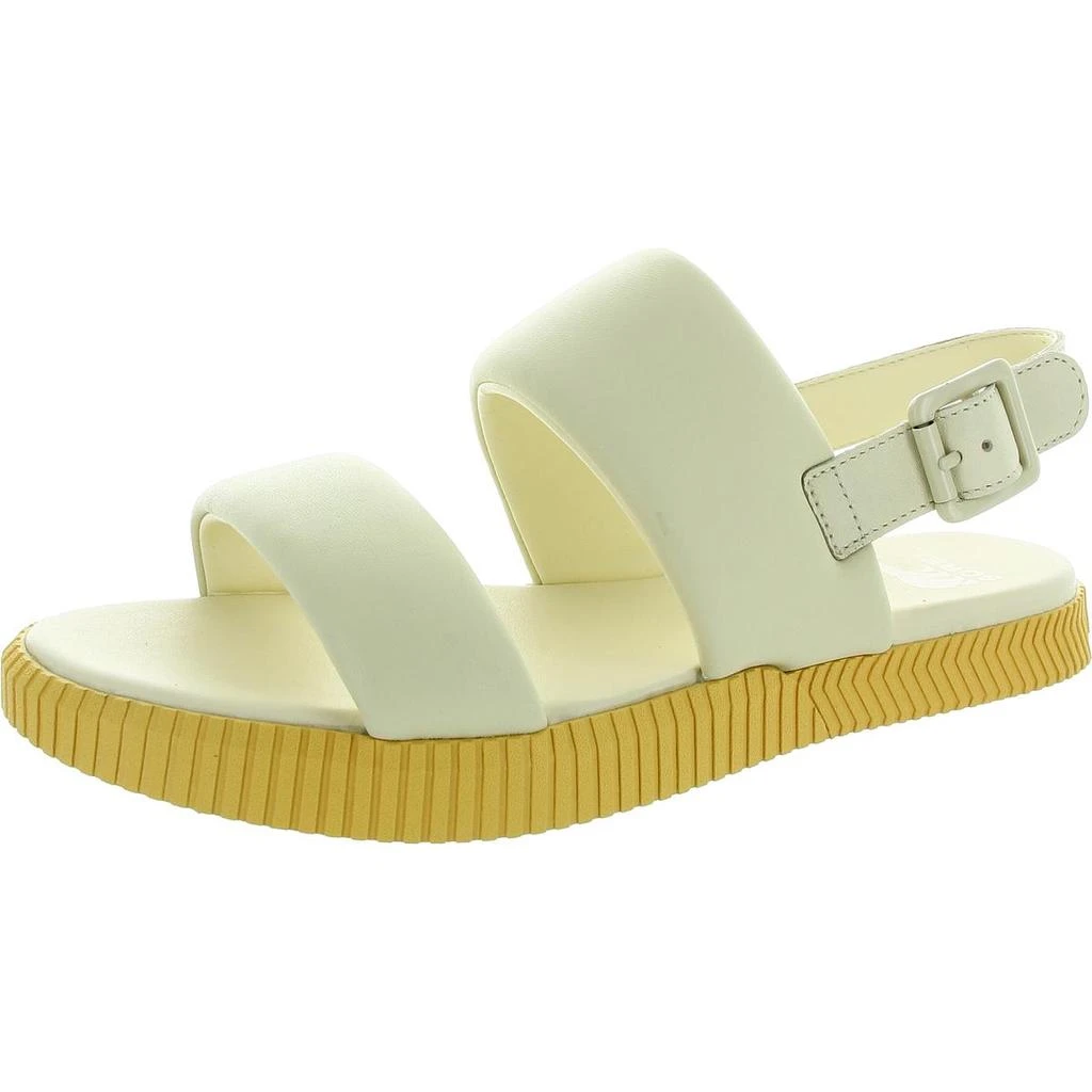 商品SOREL|Sorel Womens Ona Streetworks Go-To Two Tone Faux Leather Slingback Sandals,价格¥471,第1张图片