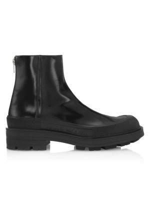商品Alexander McQueen|Lug Sole Ankle Boots,价格¥4897,第1张图片