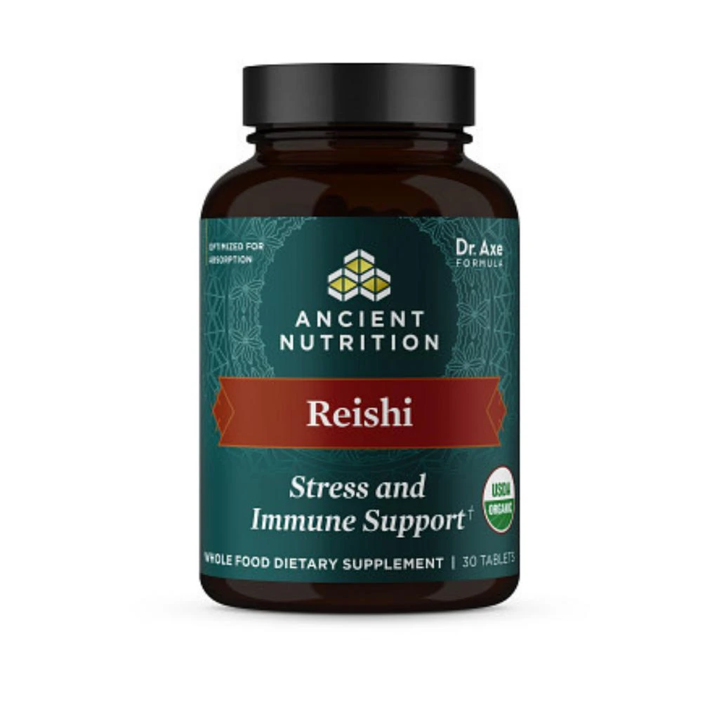 商品Ancient Nutrition|Reishi Stress and Immune Support Tablets - 3 Pack - DR Exclusive Offer Auto renew,价格¥577,第1张图片