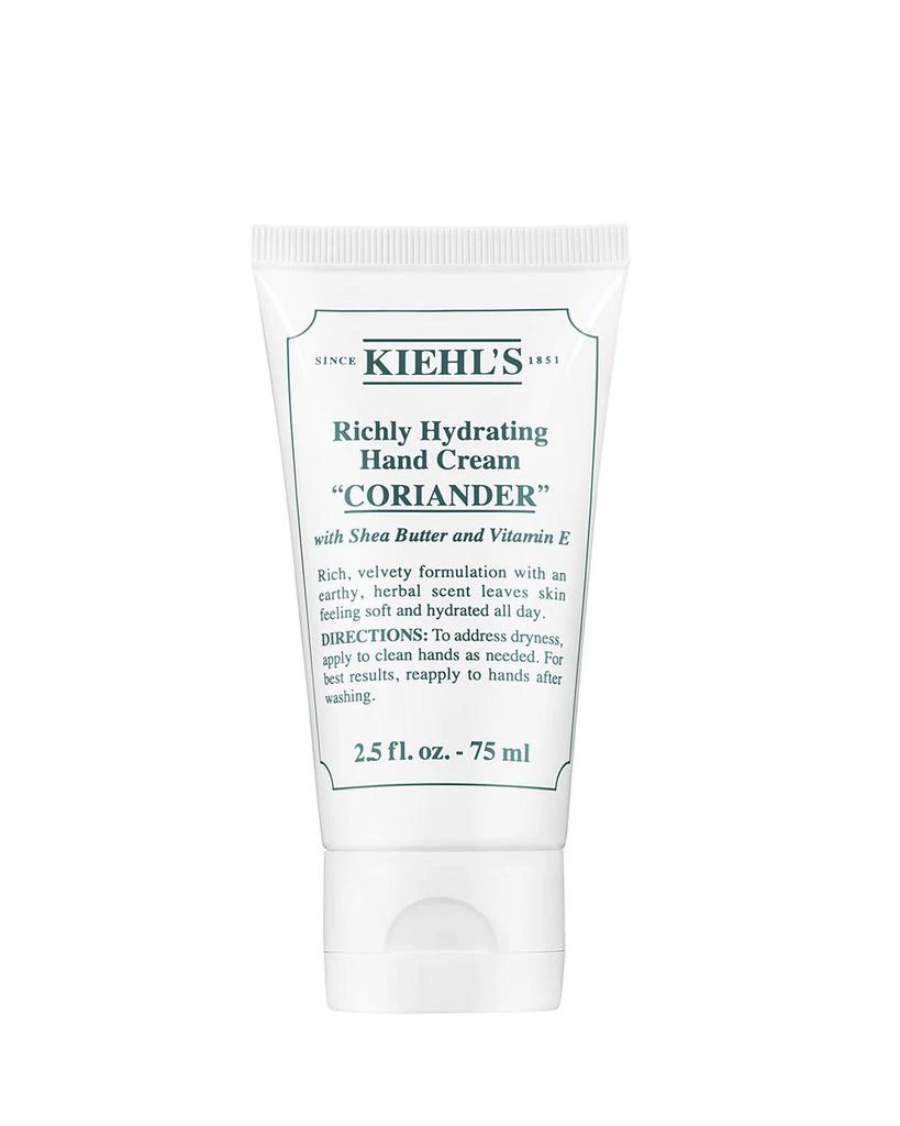 商品Kiehl's|Richly Hydrating Coriander Hand Cream,价格¥119,第1张图片详细描述