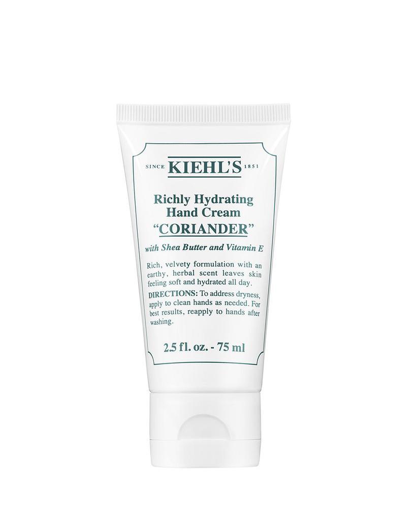 商品Kiehl's|Richly Hydrating Coriander Hand Cream 2.5 oz.,价格¥117,第3张图片详细描述