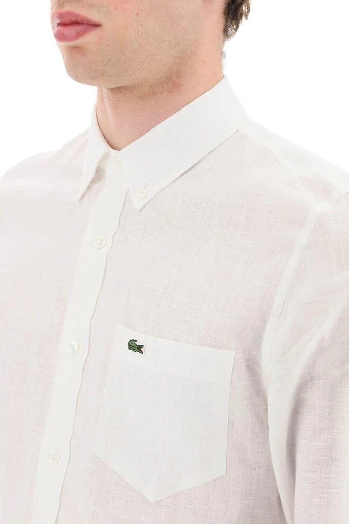 商品Lacoste|LIGHT LINEN SHIRT,价格¥553,第5张图片详细描述